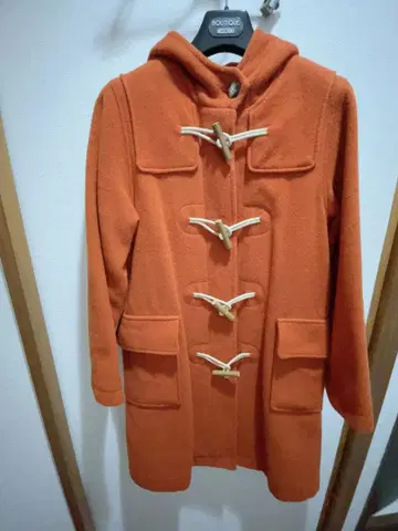 a.g.plus 오렌지 더플 코트