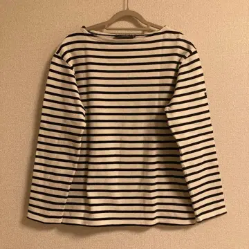 SAINT JAMES 보더 긴팔 T셔츠