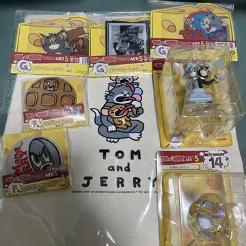 톰과 제리 ART 5 피규어 등 8점 세트