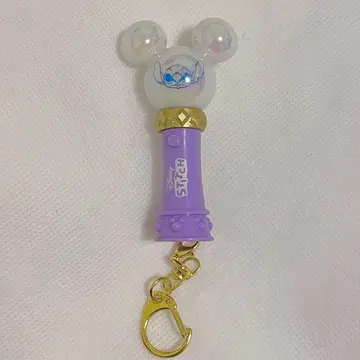디즈니 응원봉 키체인 스티치