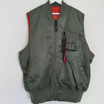 AMERI x ALPHA MA1 베스트 리버서블 카키 M 새상품급