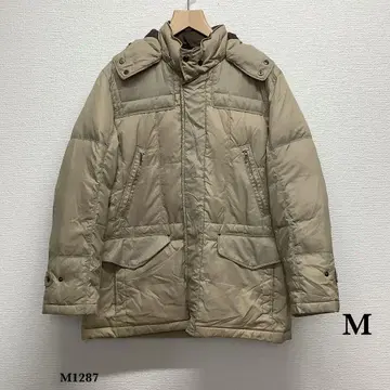 [레나운] 후드 부착 다운 자켓 [M] 베이지