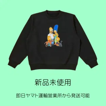 훼미리마트 맨투맨 트레이닝복 더 심슨 미사용 새상품 M 사이즈