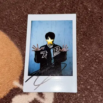 WATWING 하치무라 린타로 친필 사인 폴라로이드