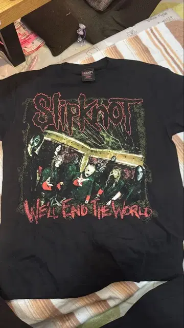 Slipknot We'll End The World 티셔츠 2008