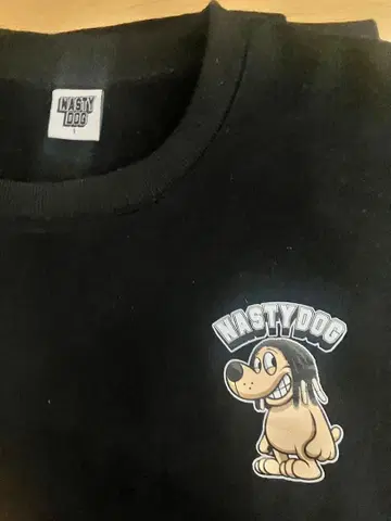 NASTY DOG 블랙 트레이닝복 사이즈 1