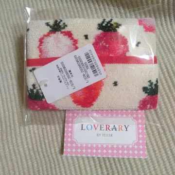 스트로베리 도트 티슈 케이스 라브라리 페이러 [ 완판템 ]