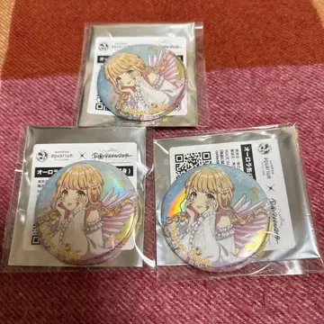 학마스 하츠보시 수족관 후지타 코토네 오로라 캔뱃지 묶음 판매