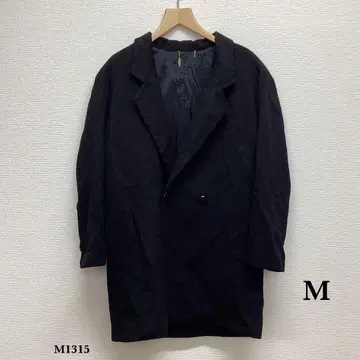 캐시미어 체스터 코트 [ M ] 블랙