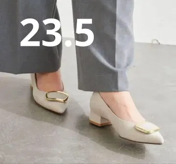 르 탈론 Le Talon 포인트 뉘앙스 버클 펌프스 23.5