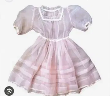 lilLillyS tarry 팬시 오간자 드레스