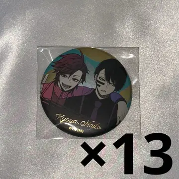 도겐안키 메탈릭 캔뱃지 무다노 무진 오이란자카 쿄야 10점