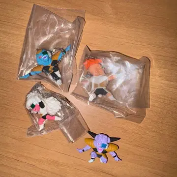 드래곤볼 키링 기뉴 특전대 4체 세트