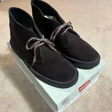 클락스 오리지널 디저트 부츠 스웨이드 브라운 23cm