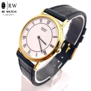 7-5028 세이코 쿼츠 7N00-8A00 손목시계 화이트/골드