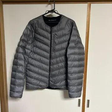 리버서블 MAMMUT 그레이&블랙 다운 자켓