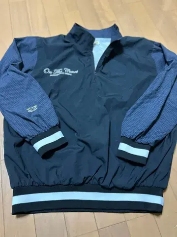 On The Court 나일론 자켓 하프 지퍼 S