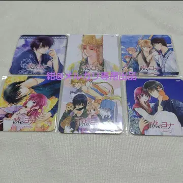 새벽의 연화 콜라보 카페 코스터 3