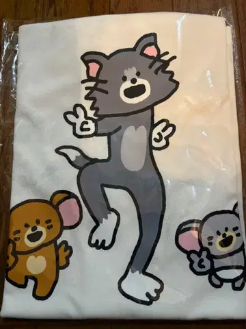 톰과 제리 해피 복권 B상 티셔츠 피스