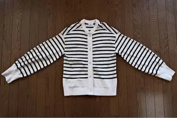 SHINZONE 보더 케이프 린 가디건