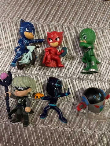 PJ Masks 피규어 출동! 파자마 마스크 6종