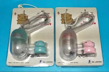 최종병기 그녀 곰 클럽 캡슐 핑크/스카이블루 2종