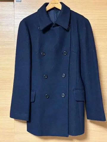 ROPE 피 코트 네이비 컬러