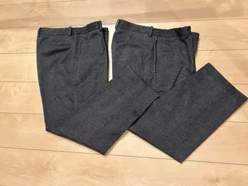 유니버설 랭귀지 그레이 슬랙스 2개 세트 LL 사이즈 정도