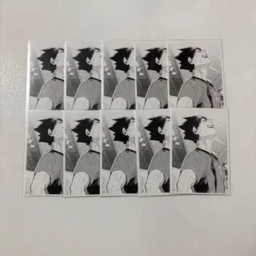 하이큐!! 쿠로오 테츠로 크로니클 포토 카드