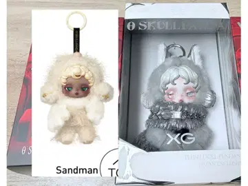 SKULLPANDA, 2점 set, XG 일본 한정판, Sandman