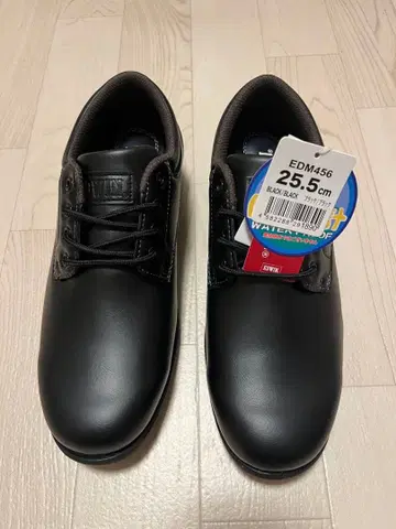 EDWIN EDM456 블랙 스니커즈 25.5cm