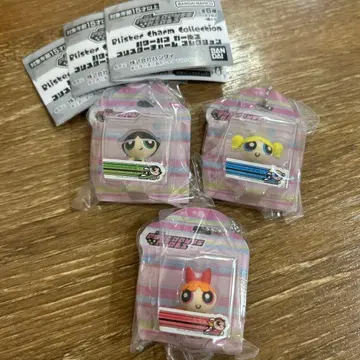 파워퍼프걸 캡슐 토이 3개 세트