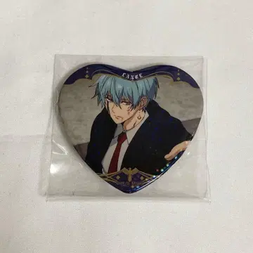 매쉬루 하트형 홀로그램 캔뱃지 란스