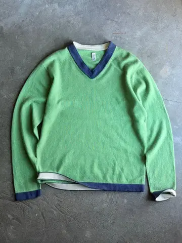 14bis 캐시미어 브이넥 니트 스웨터