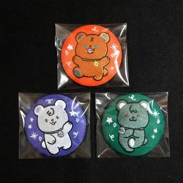 니지산지 IMPACT 랜덤 자수 캔뱃지 야미 니파치 K.K.