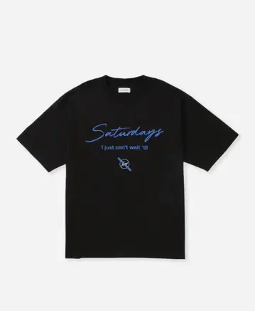 Saturdays NYC 프래그먼트 T셔츠 블랙 L