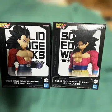 드래곤볼 GT 초사이어인 4 피규어 2종 세트