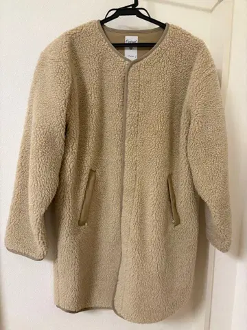 오르치발 울 보아 코트 베이지 사이즈 1