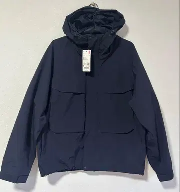 UNIQLO 윈드브루프 후드티 네이비 S