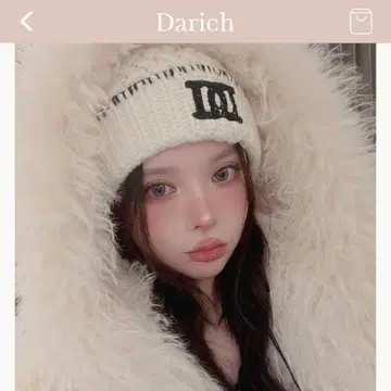 darich DD 로고 바스켓 니트 비니