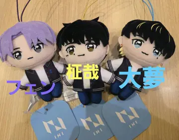 INI 마스코트 봉제 인형 기무라 마사야 쉬 펑판 타카츠카 히로무 펜