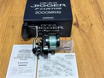 새상품급 SHIMANO 오시아지거 F CUSTOM 2000NRHG