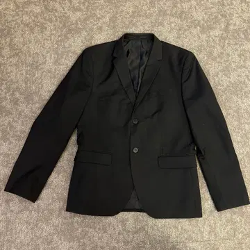 H&M 블랙 테일러드 자켓