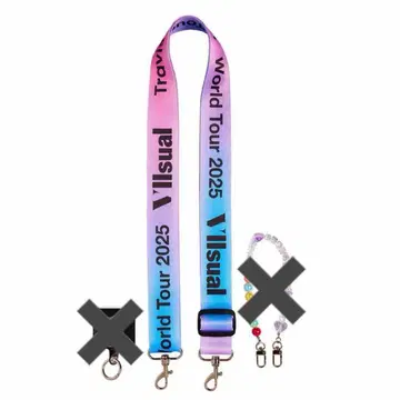 TravisJapan WorldTour VIISUAL 스마트폰 스트랩