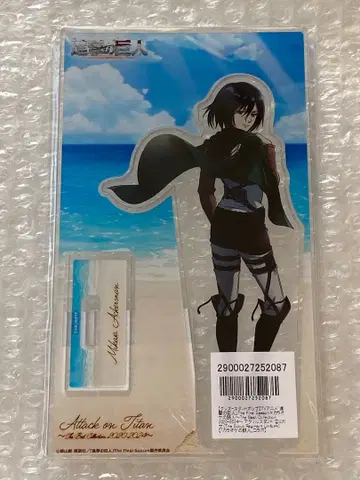 진격의 거인 가라오케 철인 미카 아크릴 스탠드