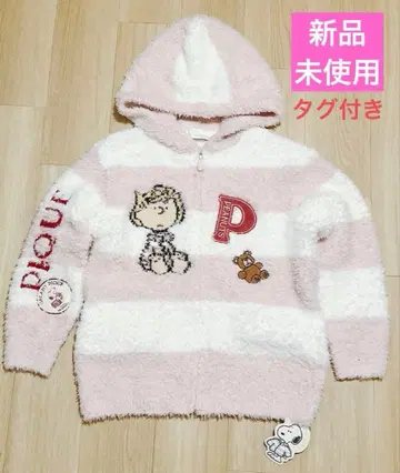 gelato pique(젤라또피케) PEANUTS 자카드 후드티