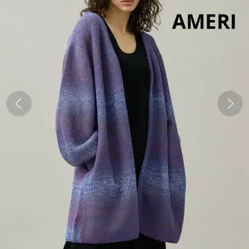 시착만 한 미사용 AMERI UNDRESSED 롱 니트 가디건