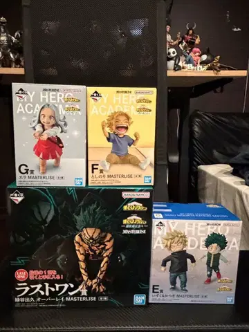 제일복권 나의 히어로 아카데미아 -더욱 저 너머로 4체 세트