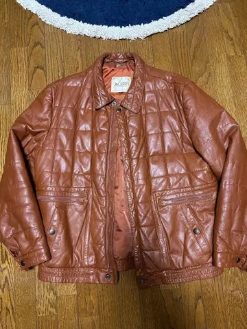 JACKER'S 브라운 퀼팅 자켓 L