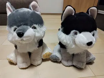 복슬복슬 늑대 미스터리 봉제 인형